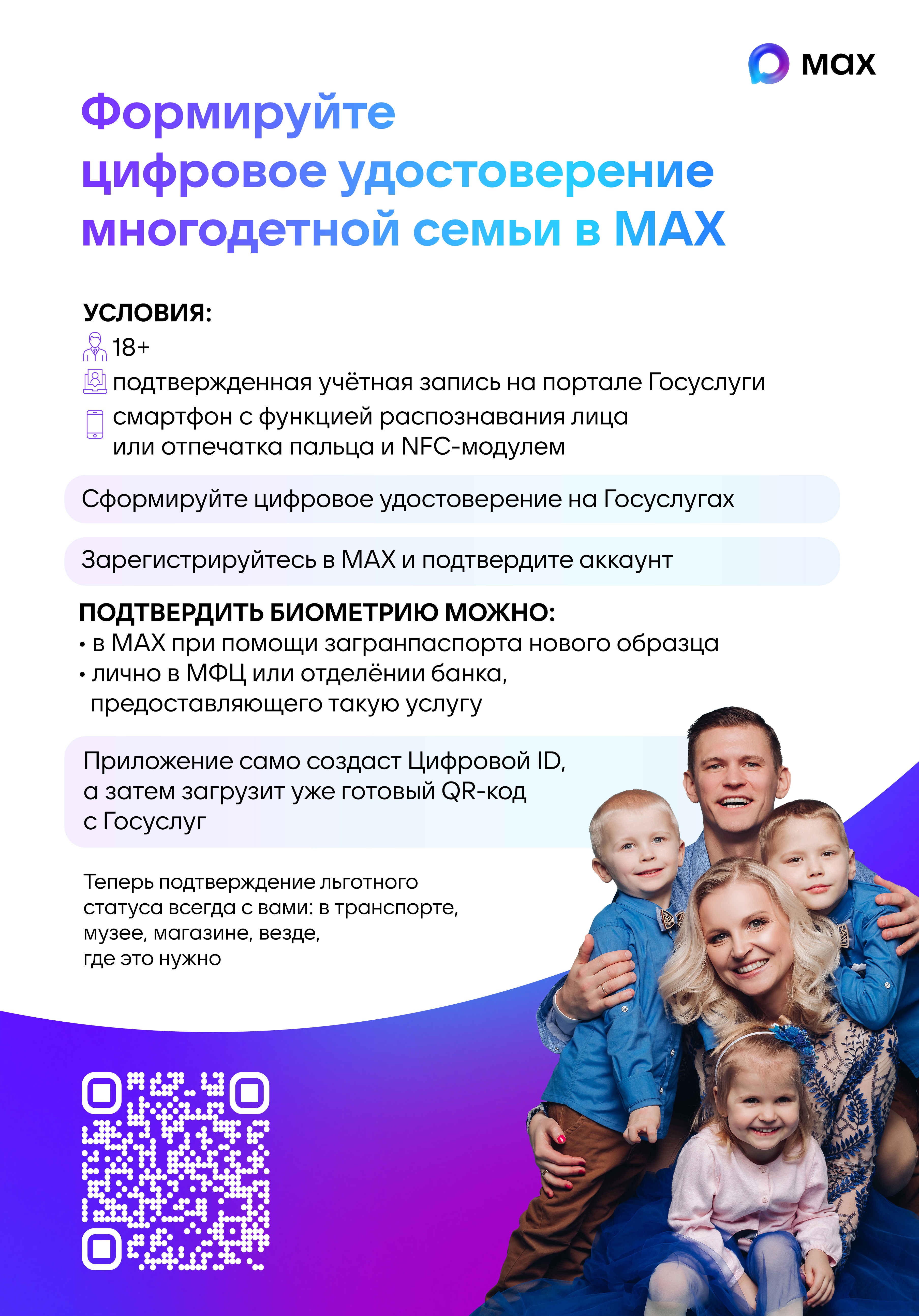 Цифровые удостоверения в MAX Цифровые удостоверения в MAX