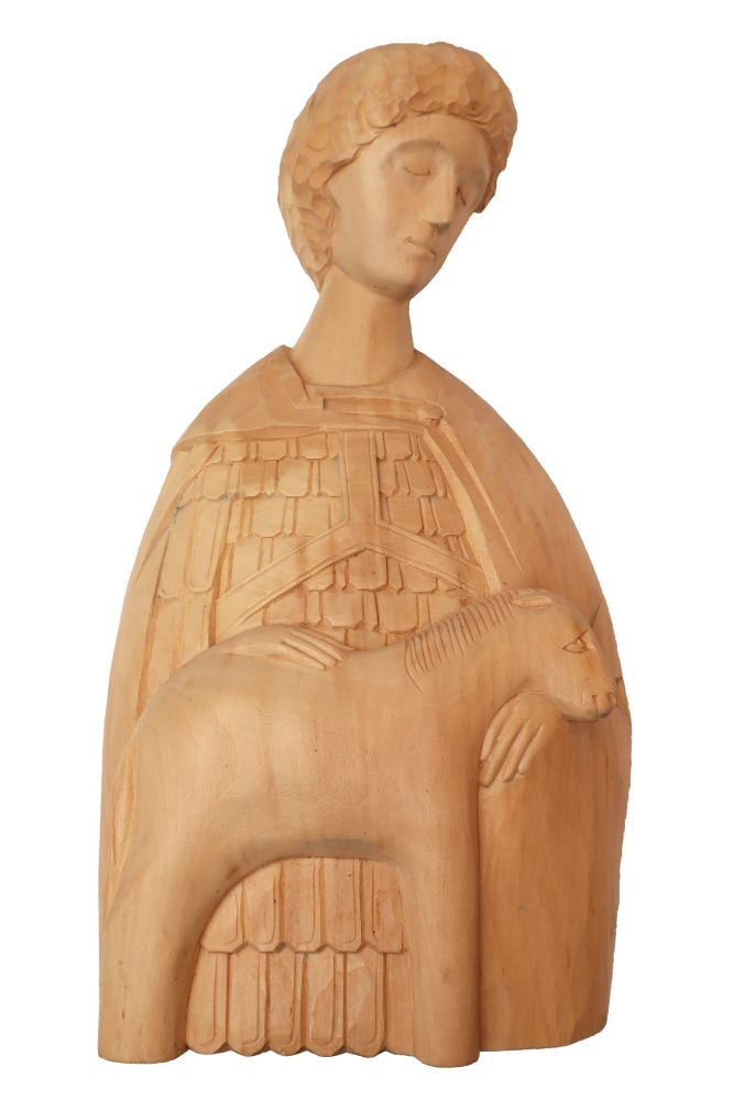 'Коняшкин Боженька', авт. Коновалов А.В., 2013г., липа, резьба, 40х22 см