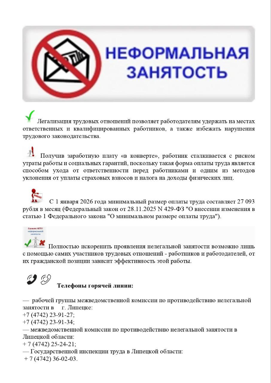 Неформальная занятость Неформальная занятость
